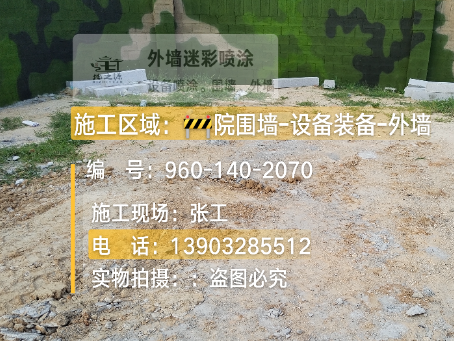 德州迷彩漆喷涂方法（通用 + 数码专项